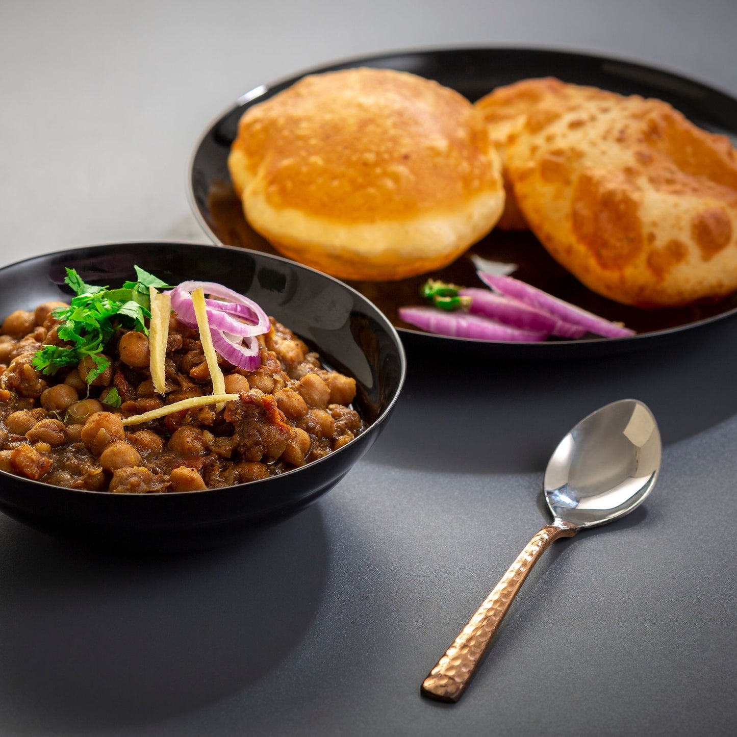 Choley Puri (Desi Ghee)