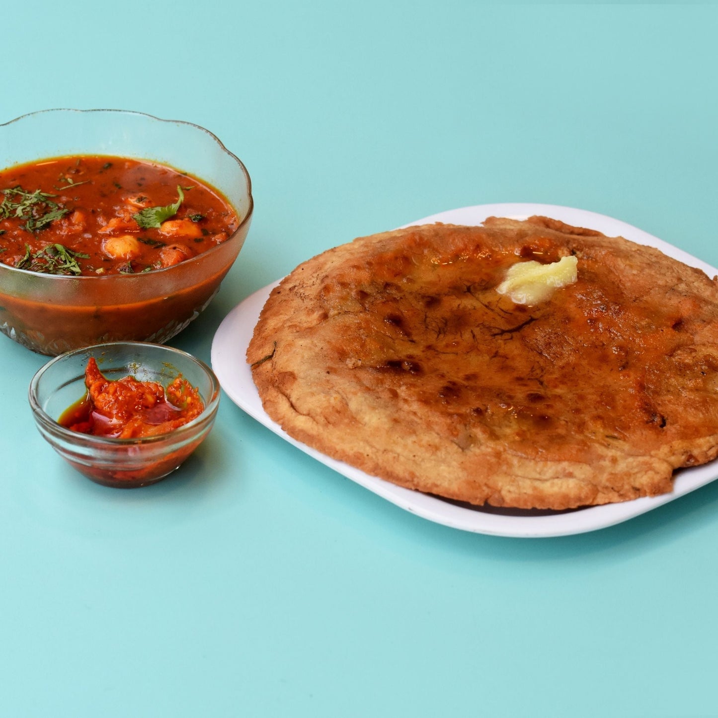 Aloo Onion Parantha (2Pcs)