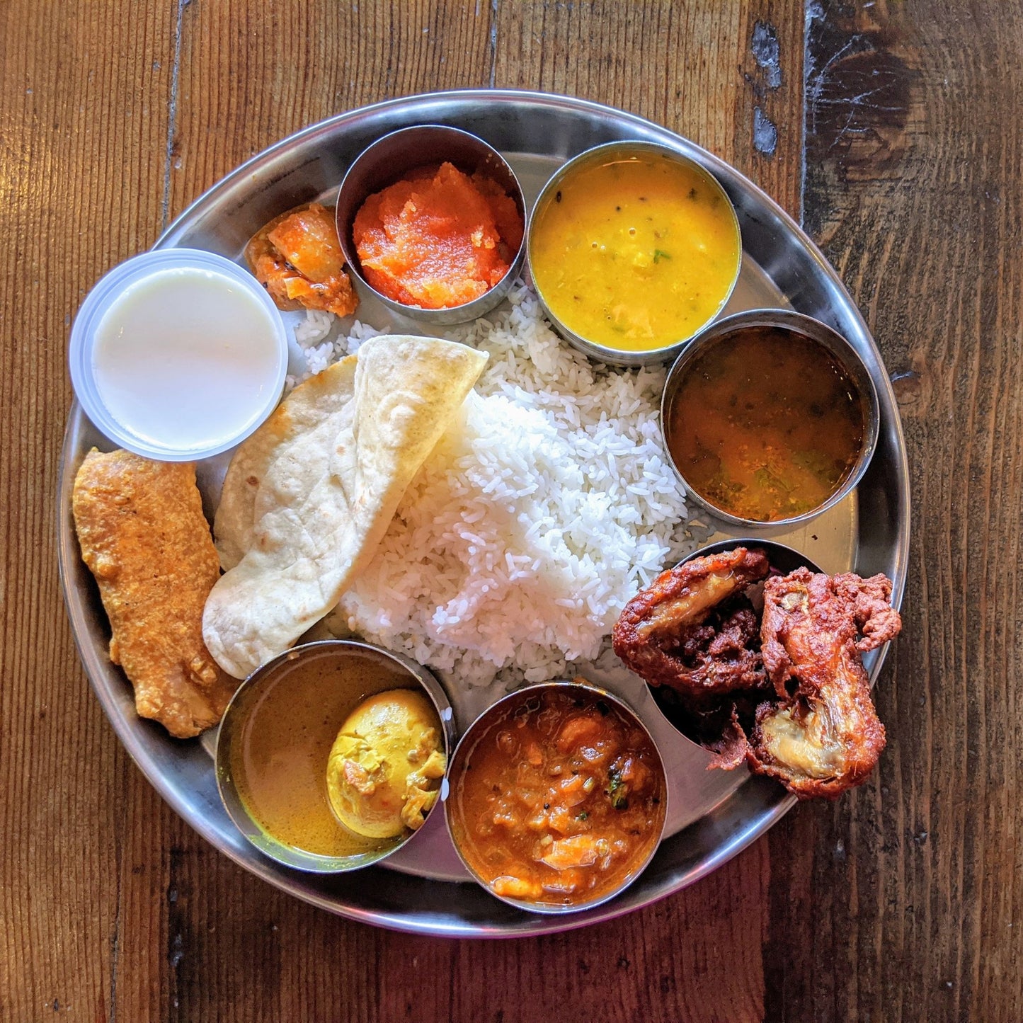 REGULAR NON VEG THALI