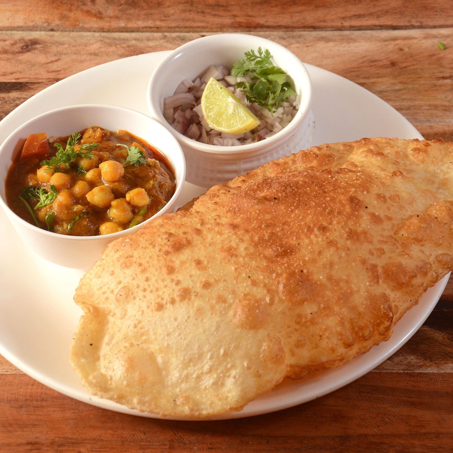 Choley Bhature (Desi Ghee)