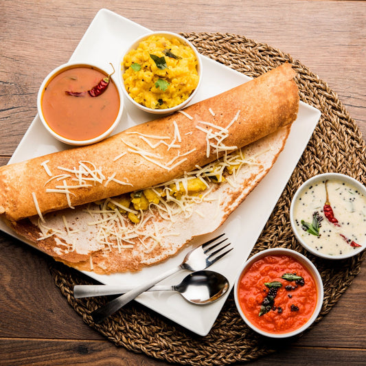 FETA CHEESE & SPINACH DOSA